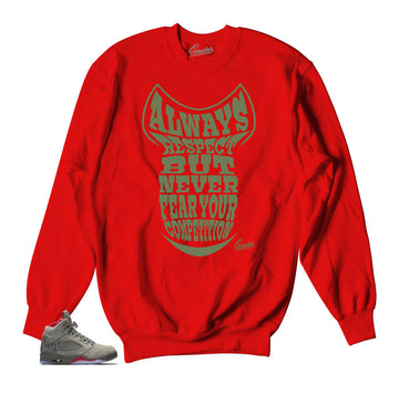 Jordan 5 camo take flight sweaters match retro 5 camo shoes.