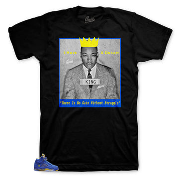 Retro 5 Laney Shirt - Freedom - Blue
