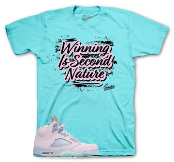 Jordan 5 easter regal pink shirts