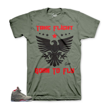Jordan 5 camo tees match | Official matching sneaker tees