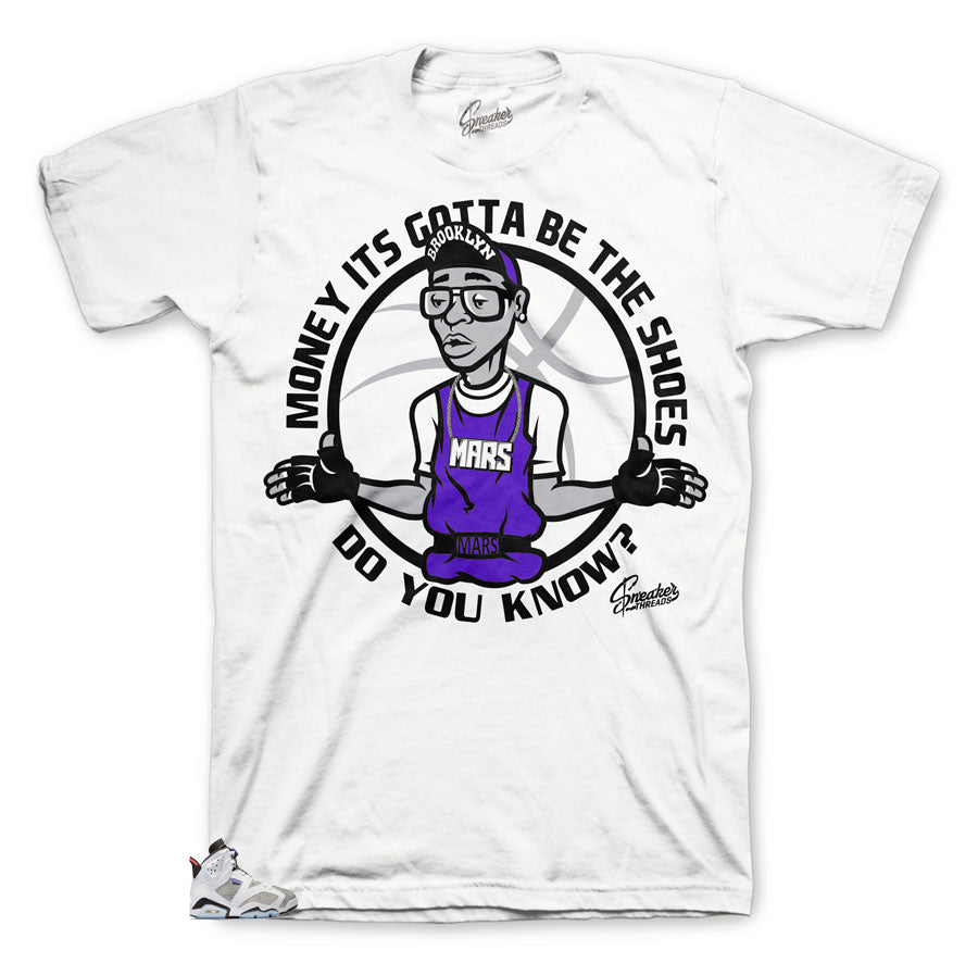 Jordan 6 Flint sneakers matching tee collection designed for Jordan 6 Flint Sneakers