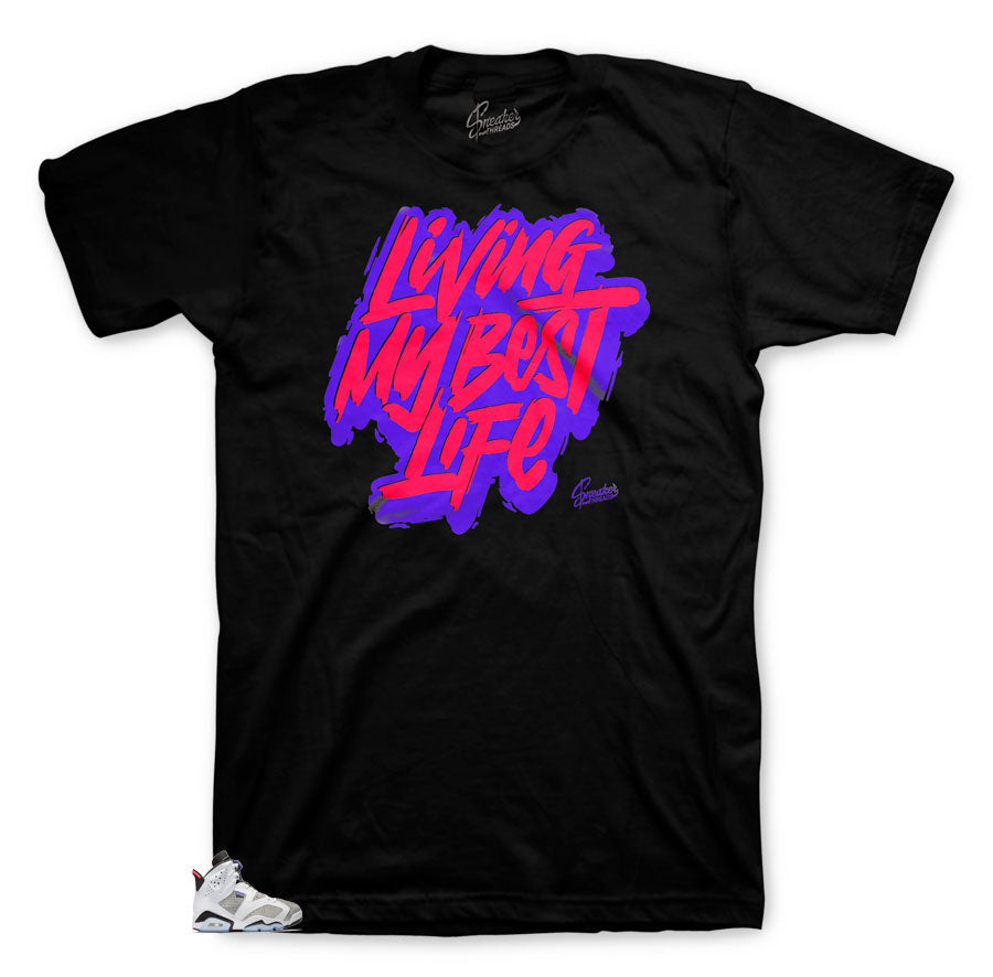 Jordan 6 flint concord sneaker tees match retro 6 flint shoes.