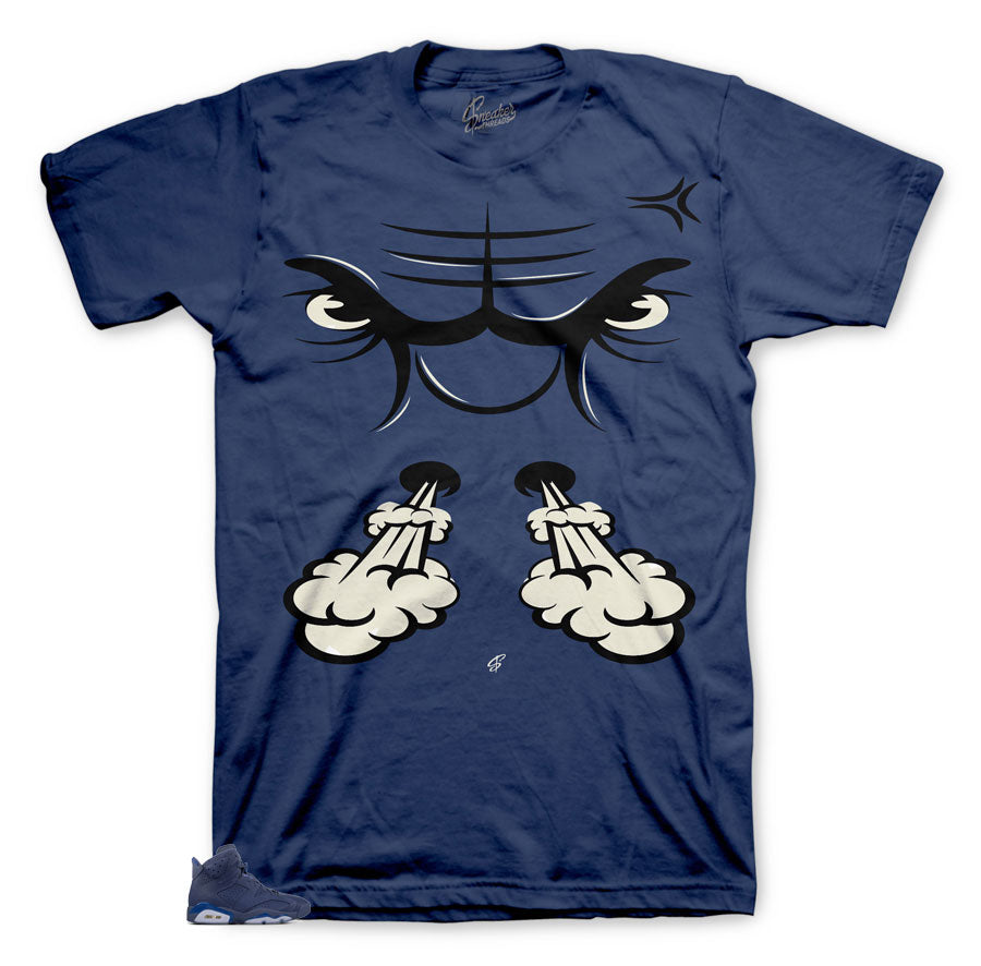 Jordan 6 Diffused blue bullface legit tee