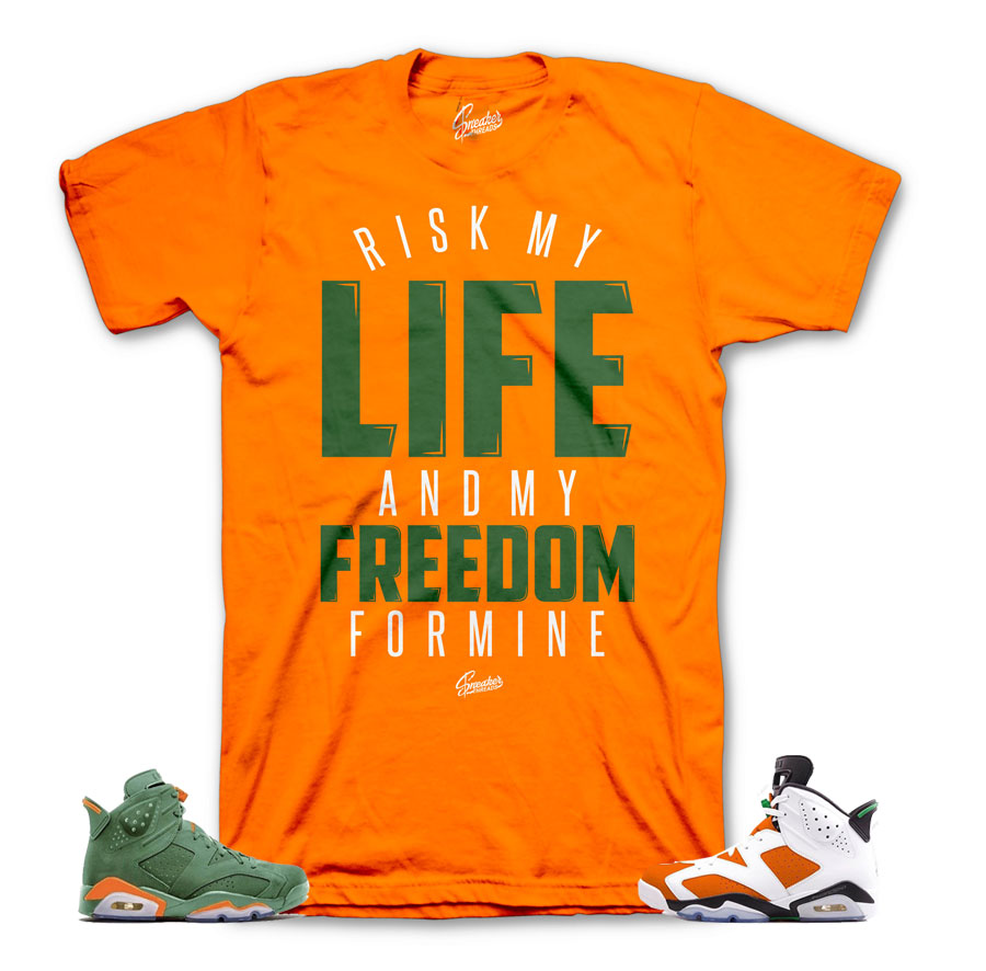 Jordan 6 gatorade sneaker tees