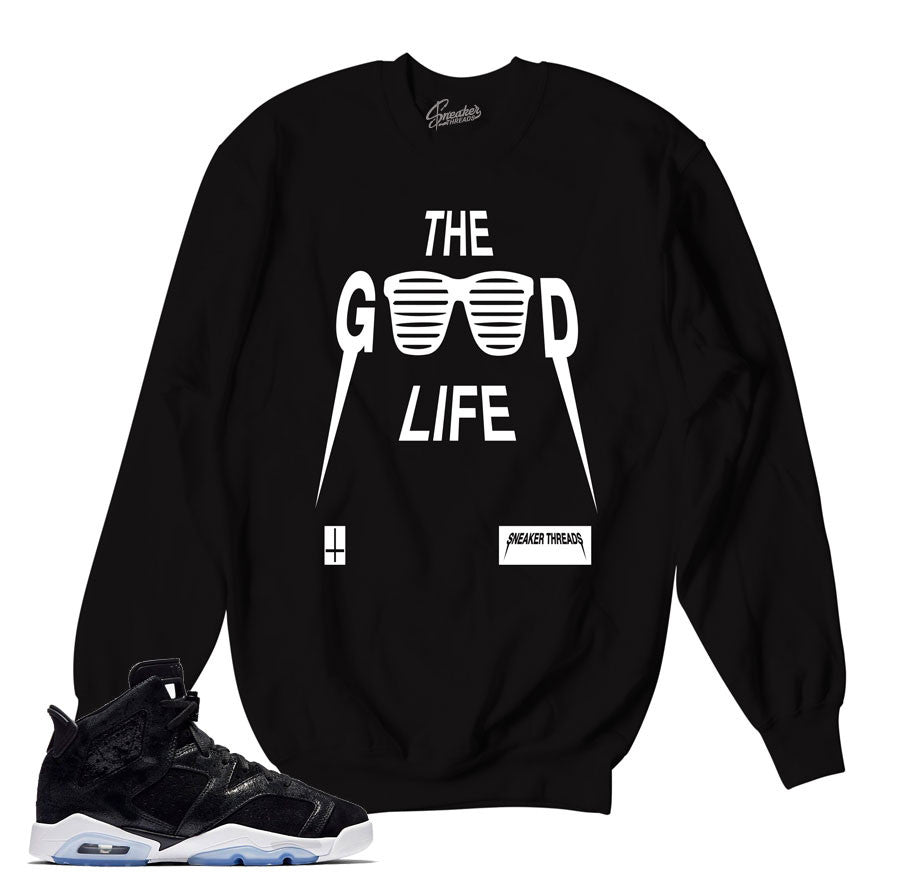 Jordan  6 heiress sweaters match retro 6 sweatshirts.