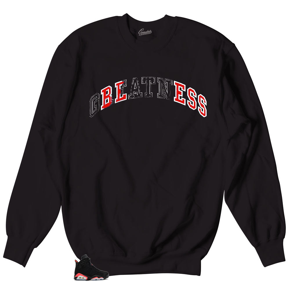 Stitch Red Sweaters to fit Infrared 6's