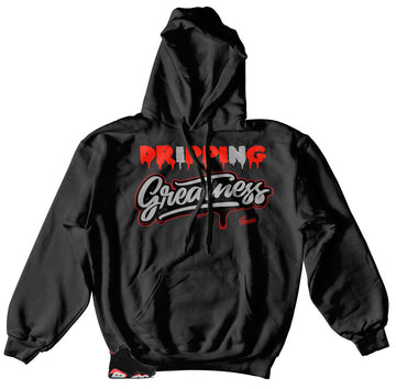Jordan 6 retro sneaker Infrared matches hoody collection made to match Jordan 6 retro sneaker