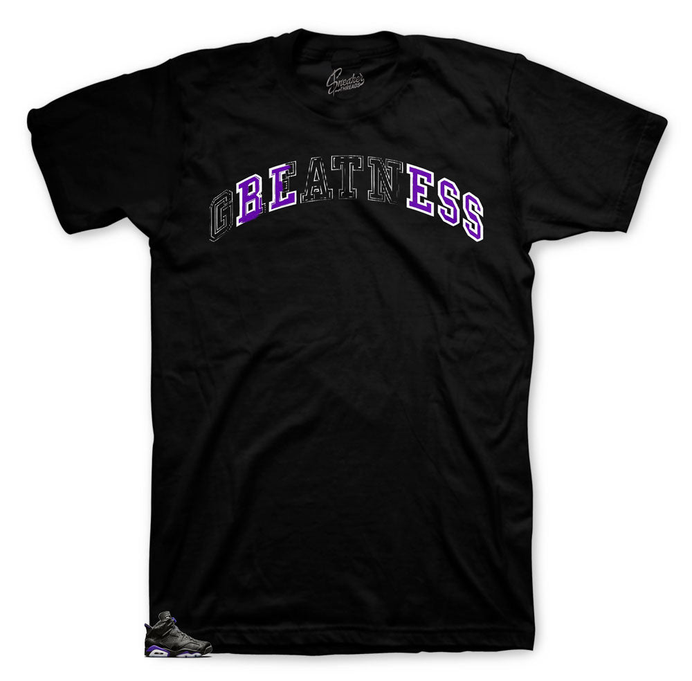 Jordan 6 Black Cat Stitched t-shirt