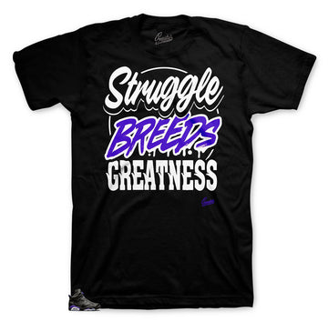 Jordan 6 Black Cat Struggle Breeds shirt to match sneakers