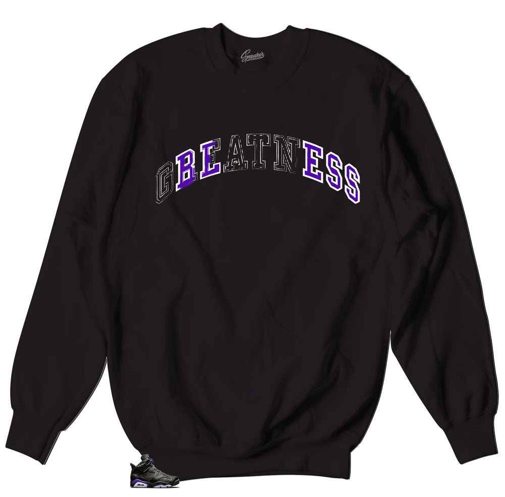 Black Cat 6's Stitched crewneck collection