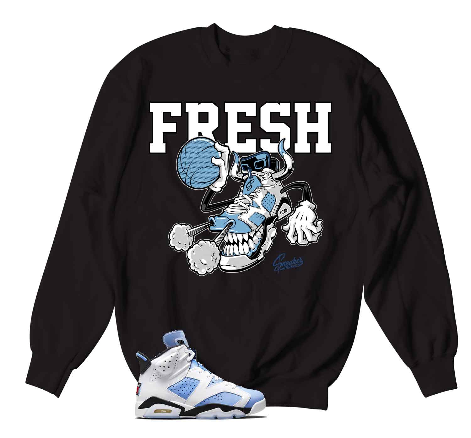 Jordan 6 unc sneaker tees