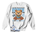 Jordan 6 unc sneaker sweatshirts