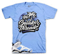 Sneaker Release Tees For Jordan 6  UNC