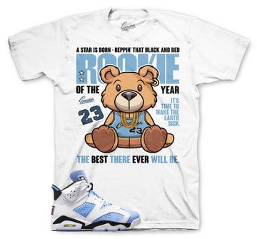 Sneaker Release Tees For Jordan 6  UNC