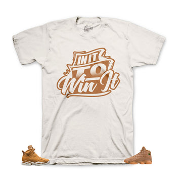 Shirts match Jordan 6 Wheat | Retro 13 golden harvest tees.