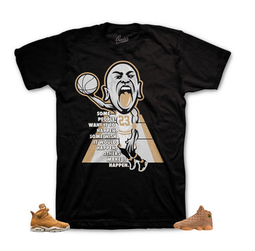 Jordan retro 6 wheat shirts match jordan 13's | Sneaker threads