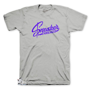 Concord Jordan 6 Flint sneaker matching tee shirt made to match Concord Jordan 6 Flint Shoes