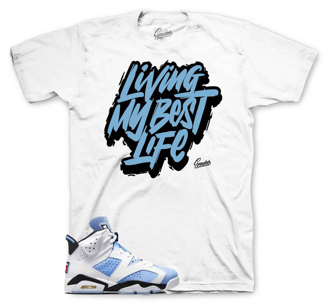 Sneaker Release Tees For Jordan 6  UNC
