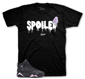 Retro 7 Barely Grape Shirt - Spoiled - Black