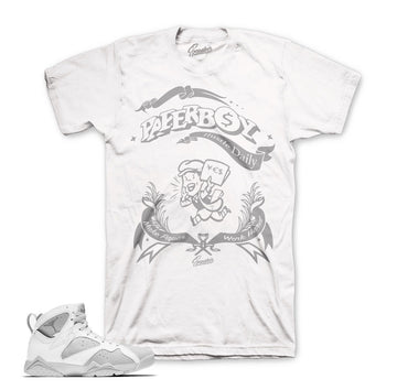 Jordan 7 pure platinum tees match | Sneaker match tees