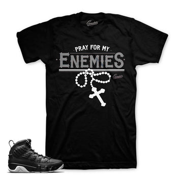 Jordan 9 baseball glove tees | Official matching baron 9 tee.