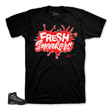 The freshest clothing to match Jordan 9 bred shoes.