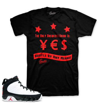 Space jam retro 9 tees to match retro 9's OG sneakers.