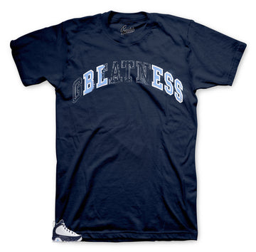 UNC 9s sneaker Jordan has matching tees designed to match Jordan UNC 9s