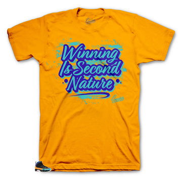 Jordan 9 Do It Nature looking shirt to match sneakers