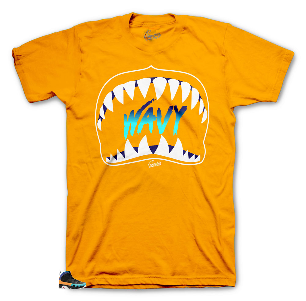 Wavy shirts to fit Jordan 9 Do It