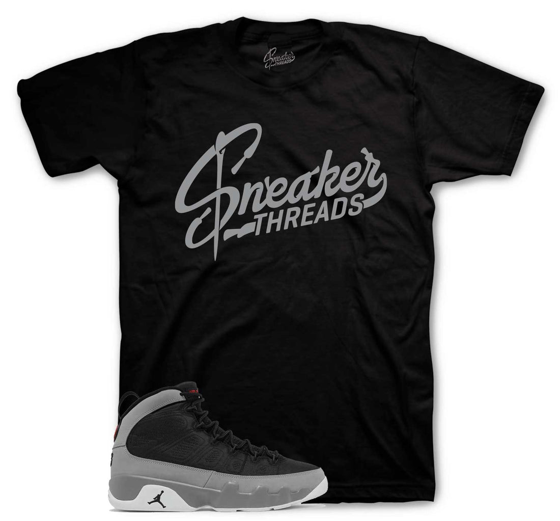Jordan 9 particle grey tees