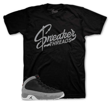 Jordan 9 particle grey tees