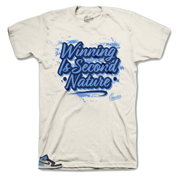 Jordan 1 UNC Obsidian sneaker has matching shirts