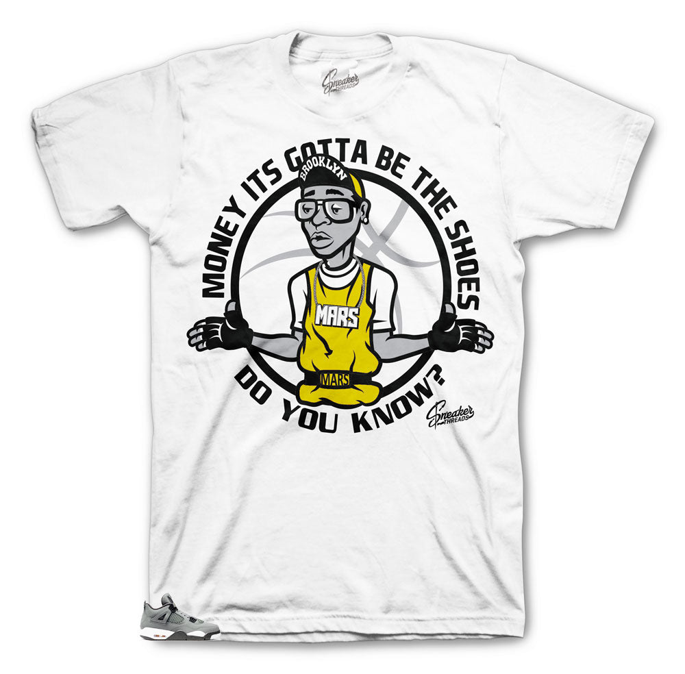 Jordan 4 Cool Grey Gotta Be Shoes shirts for release