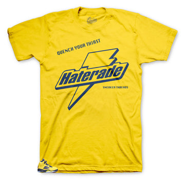 Jordan 5 Michigan Haterade shirt to match perfect for sneakers