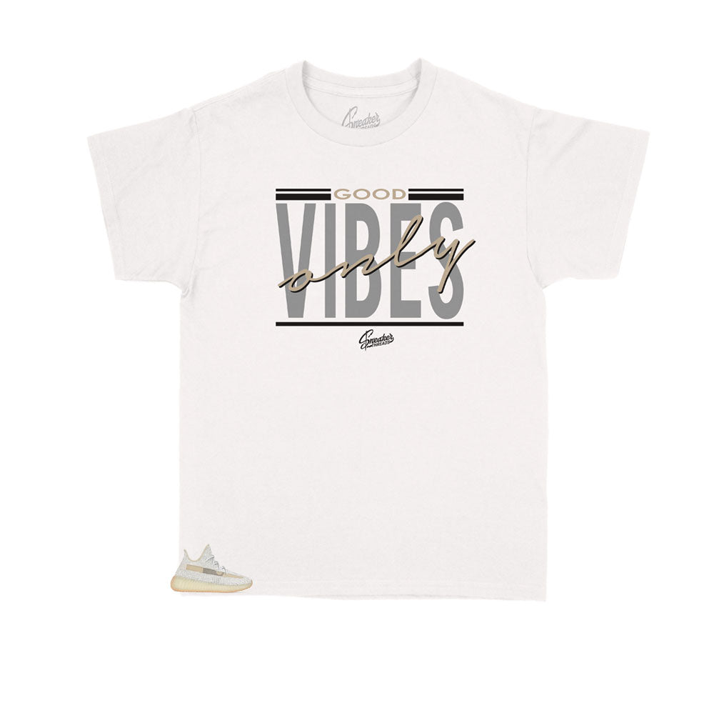Kids Vibes tee to wear with Yeezy Lundmark 350