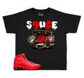 Kids Jordan 9 Chile Red Sneaker Tees