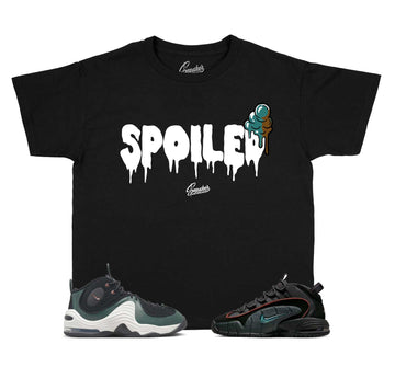 Kids Penny Faded Spruce Shirt - Spoiled - Black
