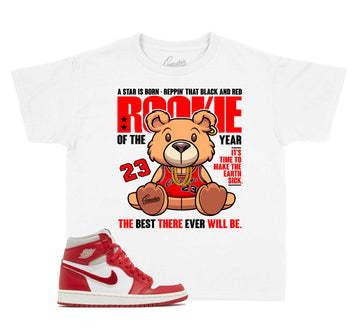 Kids Newstalgia 1 Shirt - Rookie Bear - White