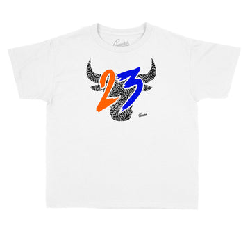 Jordan 3 knick kids sneaker matches kids shirts designed to match perfect