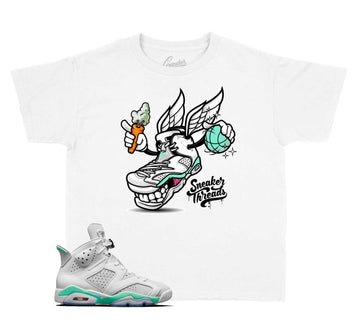 Jordan 6 mint foam sneaker tees