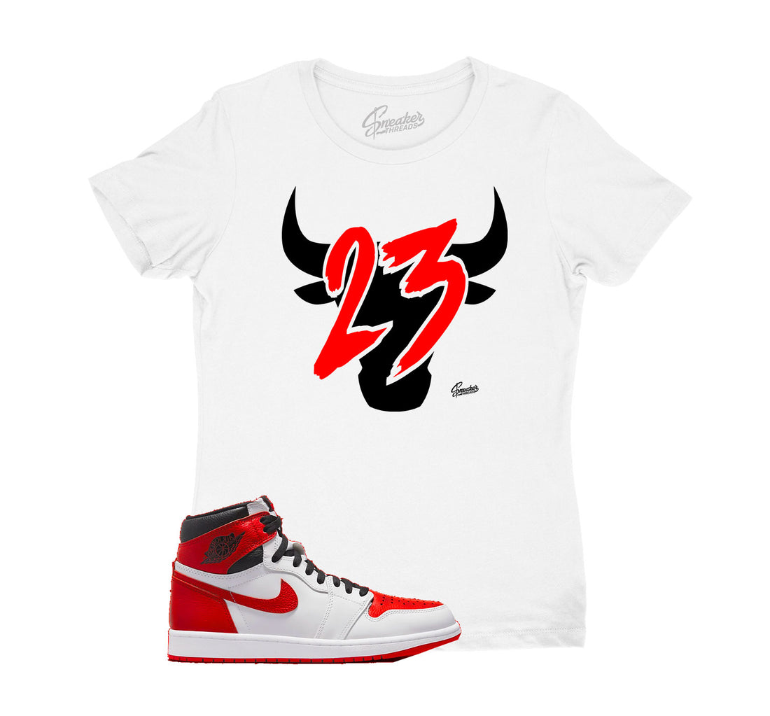 Ladies Jordan 1 heritage sneaker tees