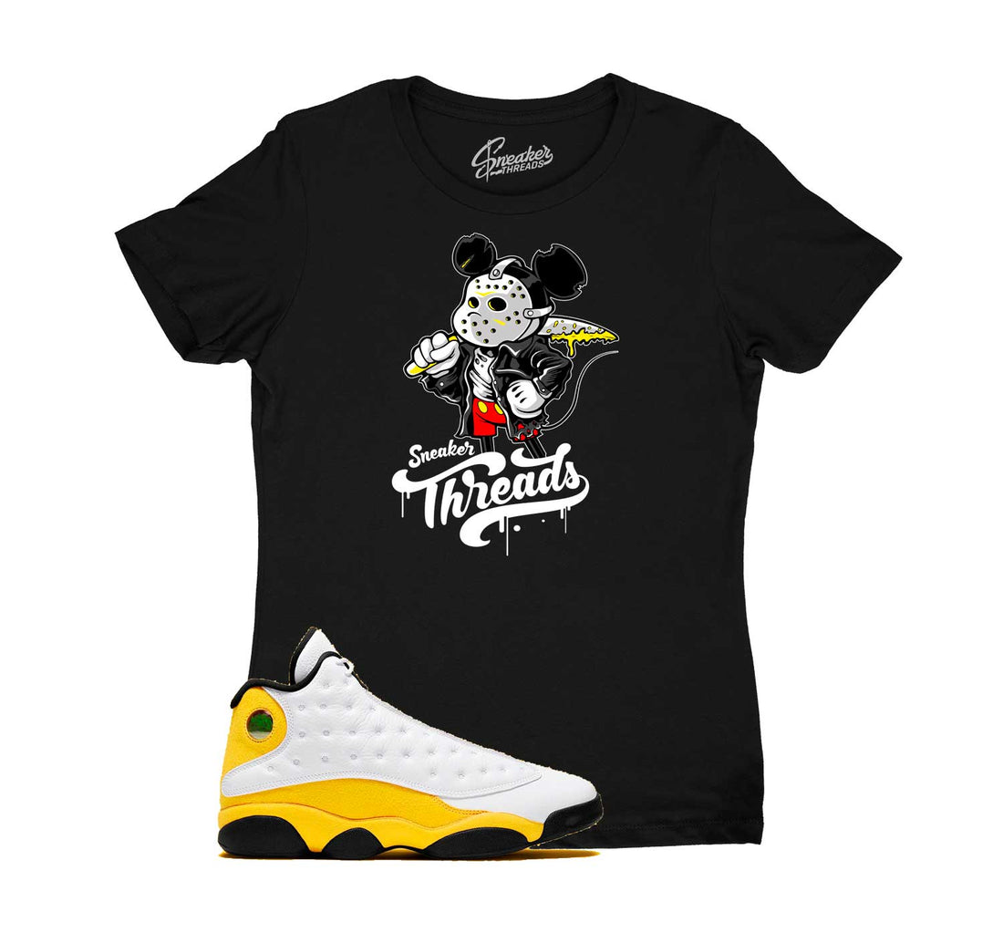Womens Jordan 13 del sol sneaker tees