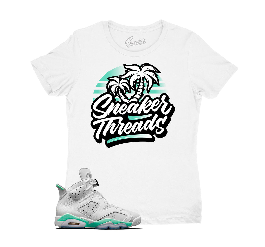 Jordan 6 mint foam sneaker tees