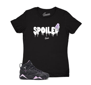 Womens Barely Grape 7 Shirt - Spoiled - Black