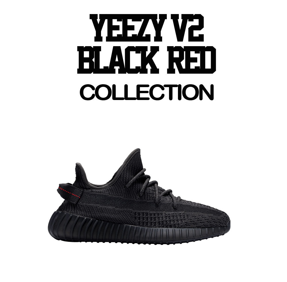 Yeezy v2 Black sneaker shirt to match release 