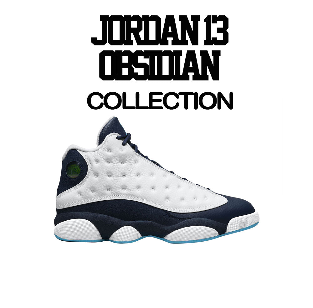 Retro 13 Obsidian Shirt - Struggle Breeds - Navy