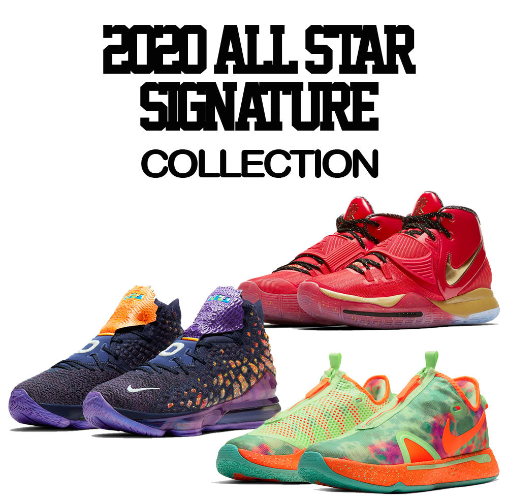 Sneaker tees to match All star 2020 - Lebron Monstars shoes