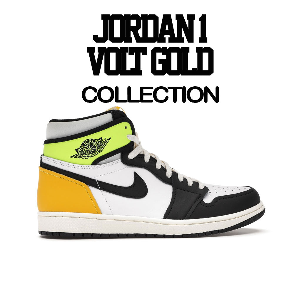 Retro 1 Volt Gold Shirt -  Toro - Gold