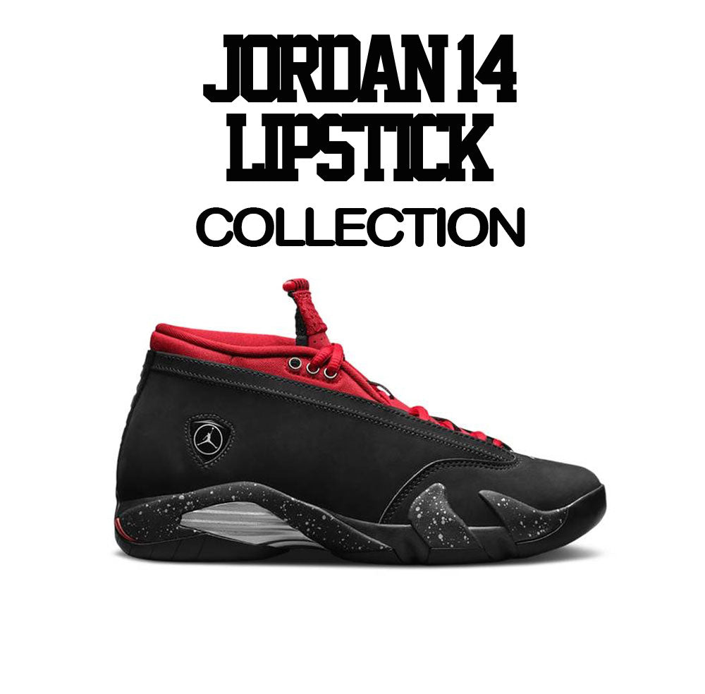 Retro 14 Lipstick Shirt - Clean Pair - Black